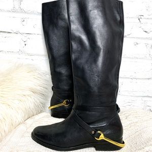 Ralph Lauren Jenny Knee High Riding Boots